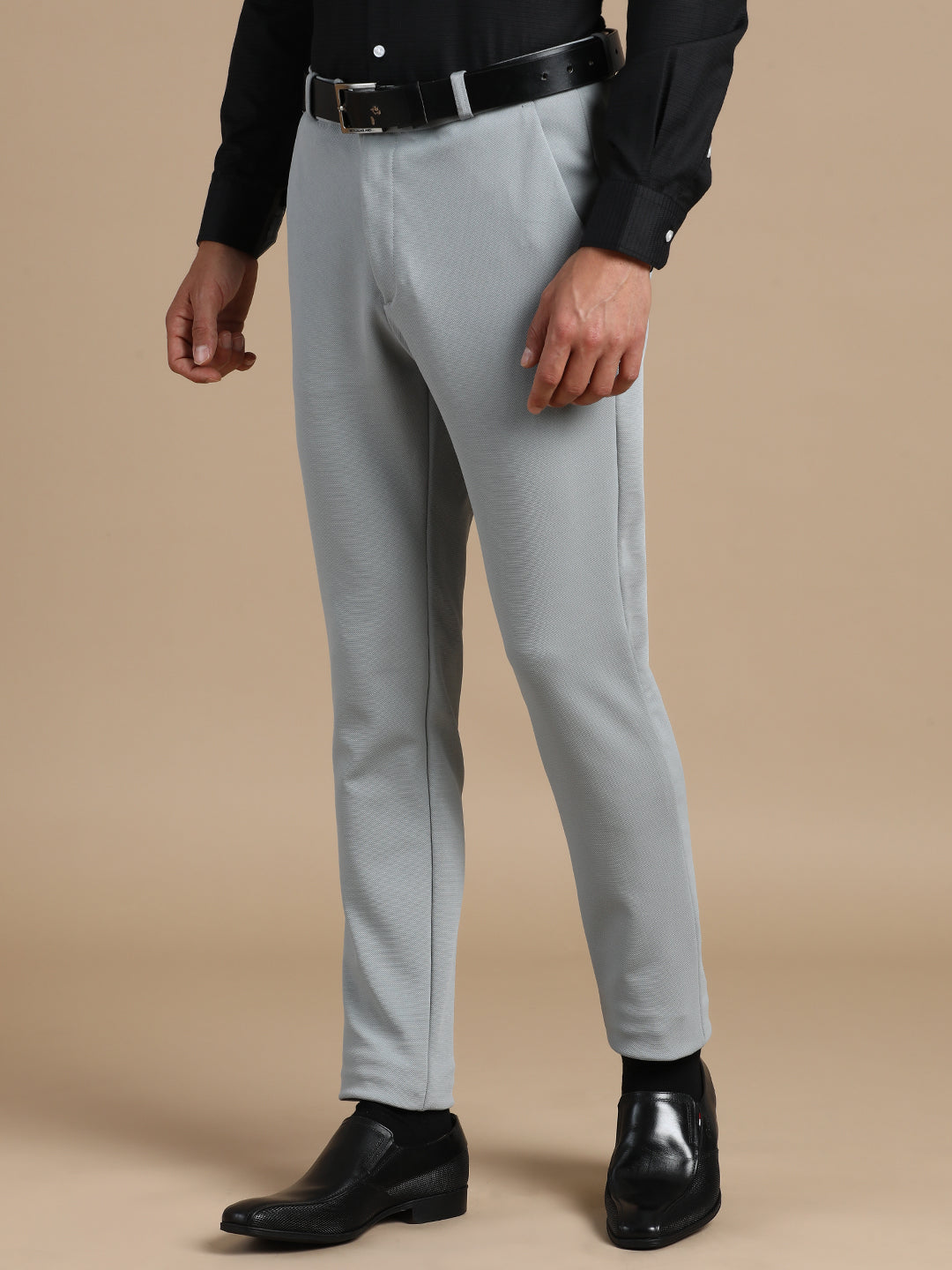 Stone Grey 4-Way Stretchable Pant