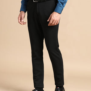 Black 4-Way Stretchable Pant