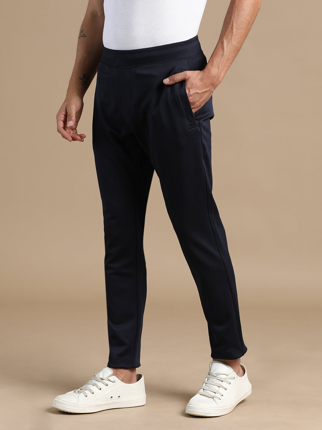 Navy Blue Men's Joggers