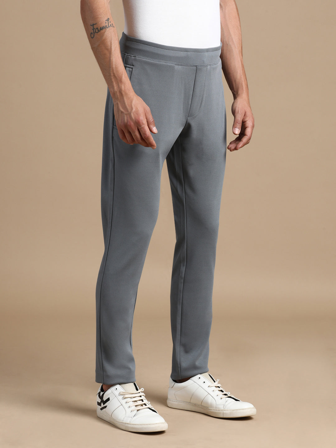 Stone Grey Men's Joggers