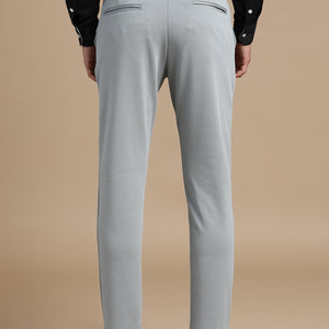 Stone Grey 4-Way Stretchable Pant